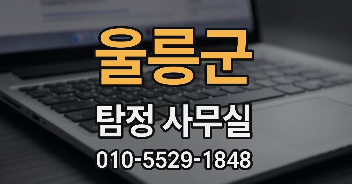 울릉군 탐정 사무실