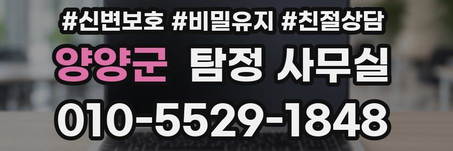 양양군 탐정 사무실
