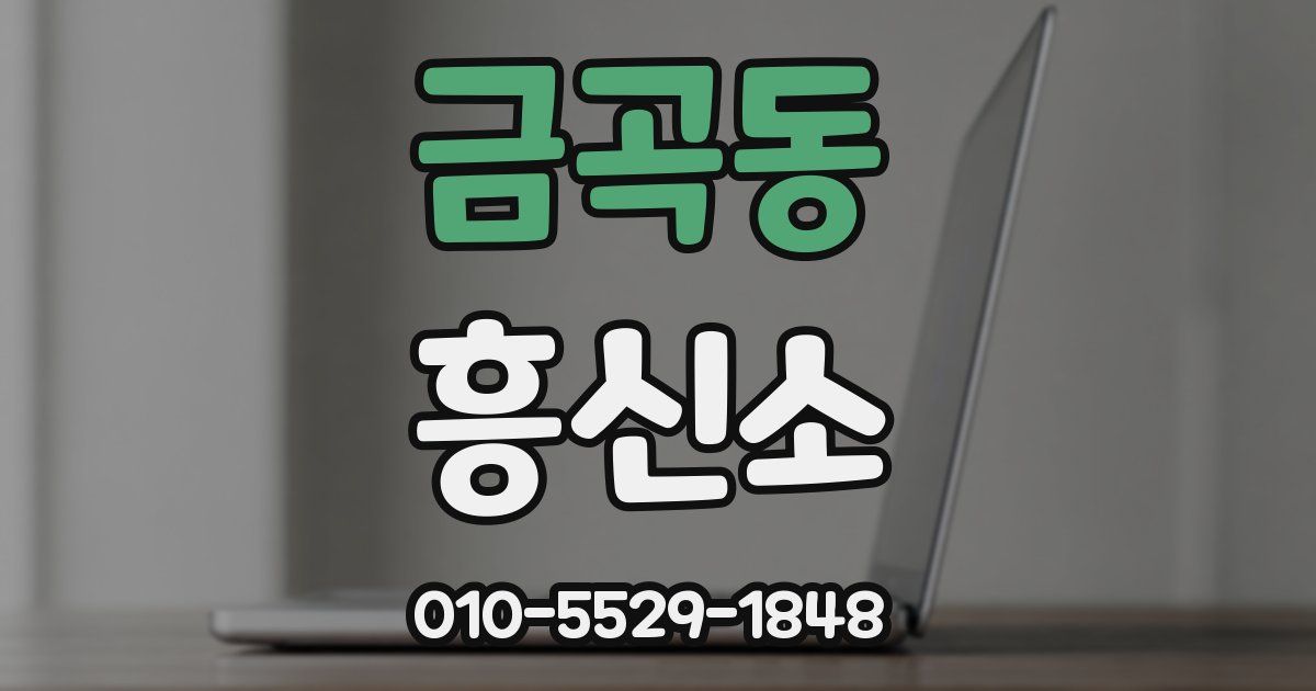 금곡동 흥신소