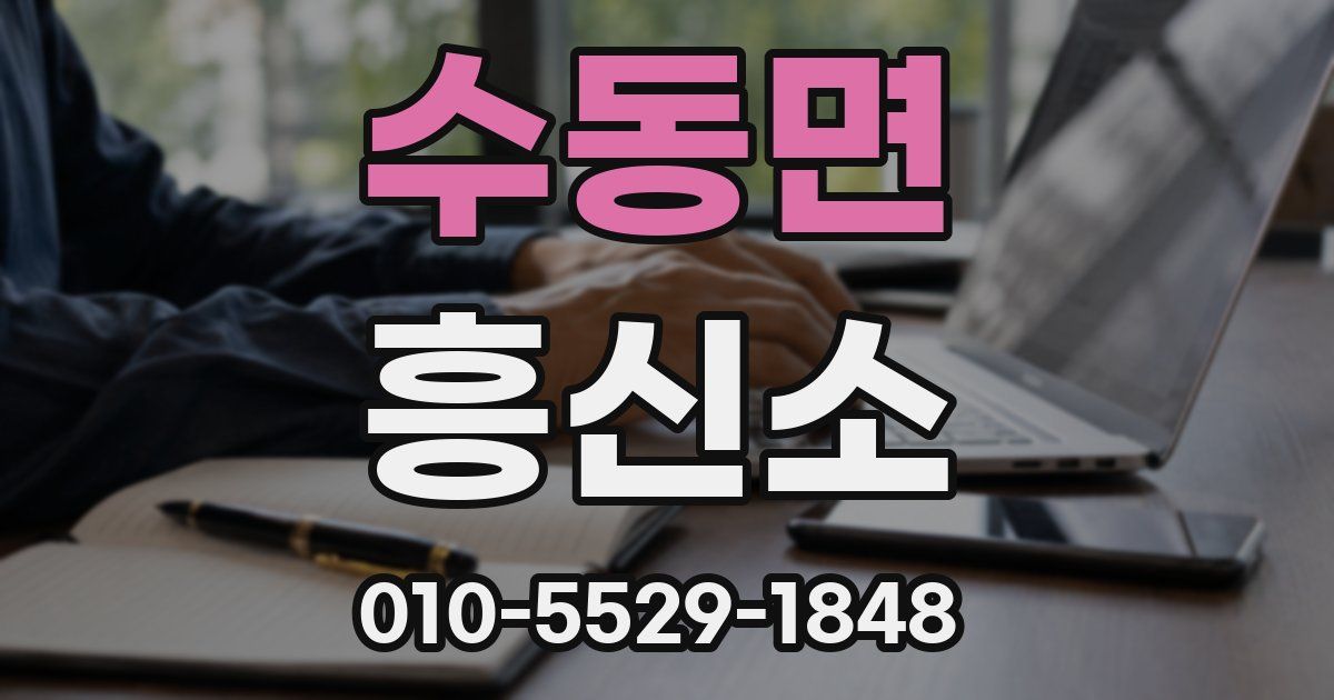수동면 흥신소
