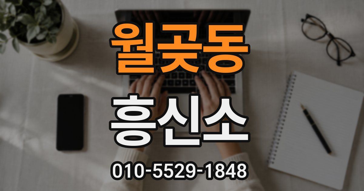 월곶동 흥신소