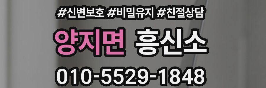 양지면 흥신소