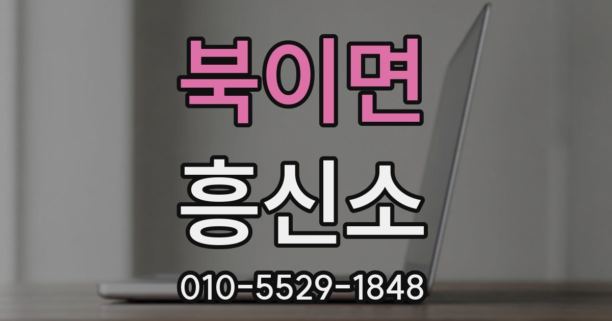 북이면 흥신소