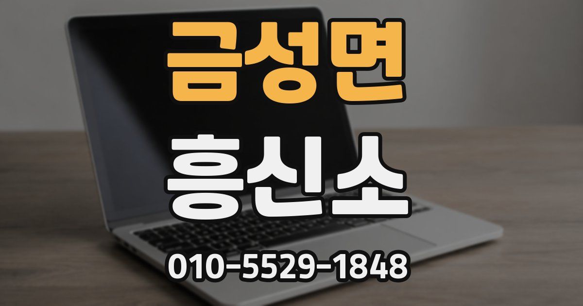 금성면 흥신소