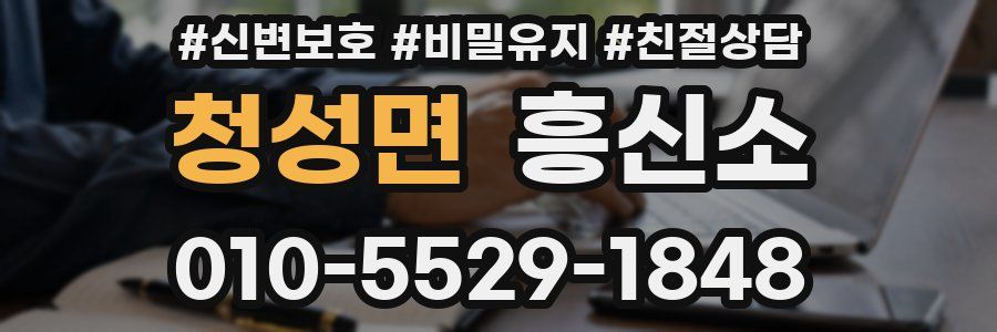청성면 흥신소