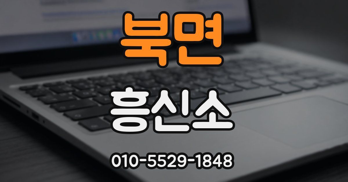 북면 흥신소