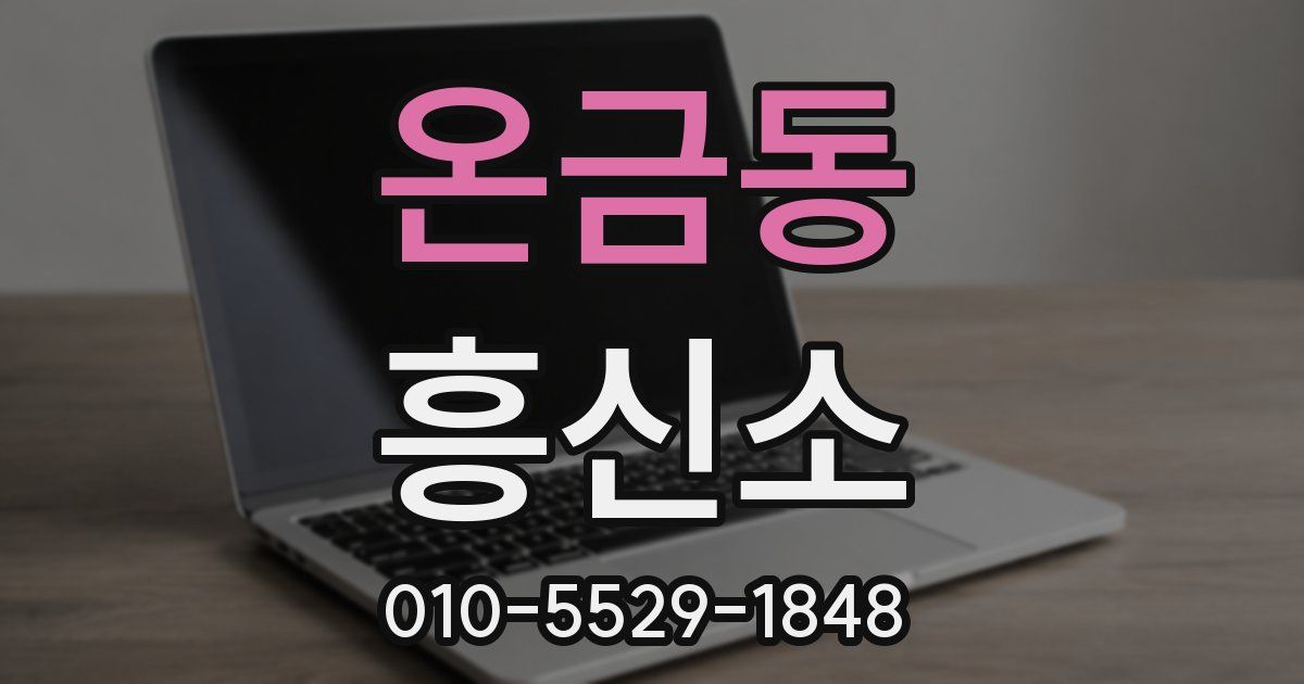 온금동 흥신소