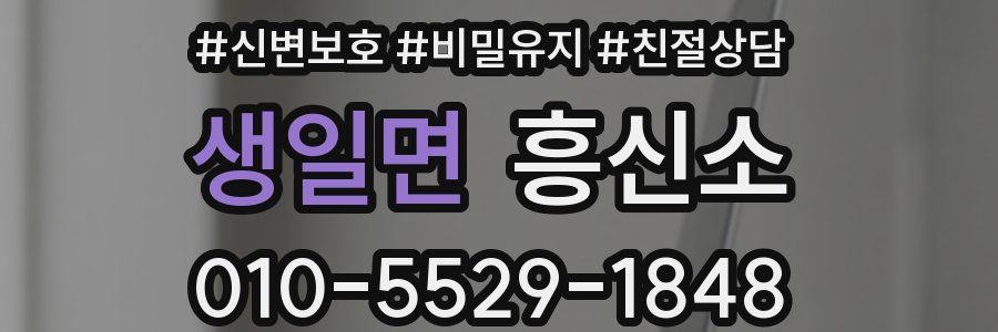 생일면 흥신소
