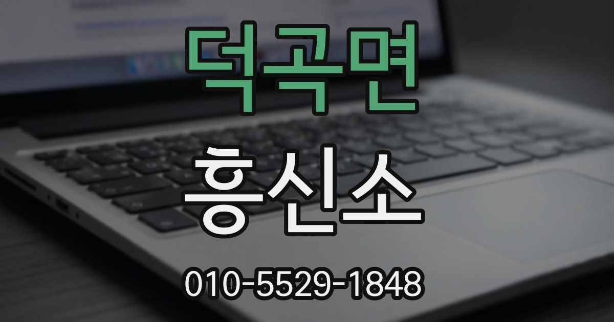 덕곡면 흥신소