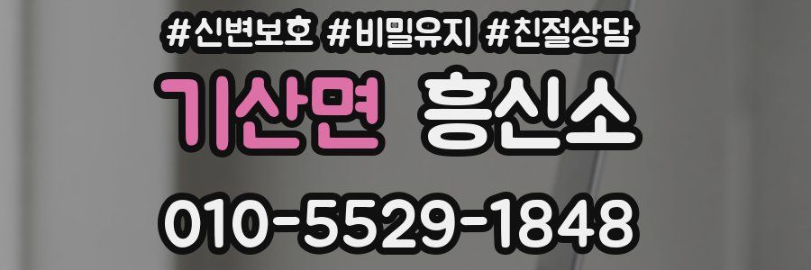 기산면 흥신소
