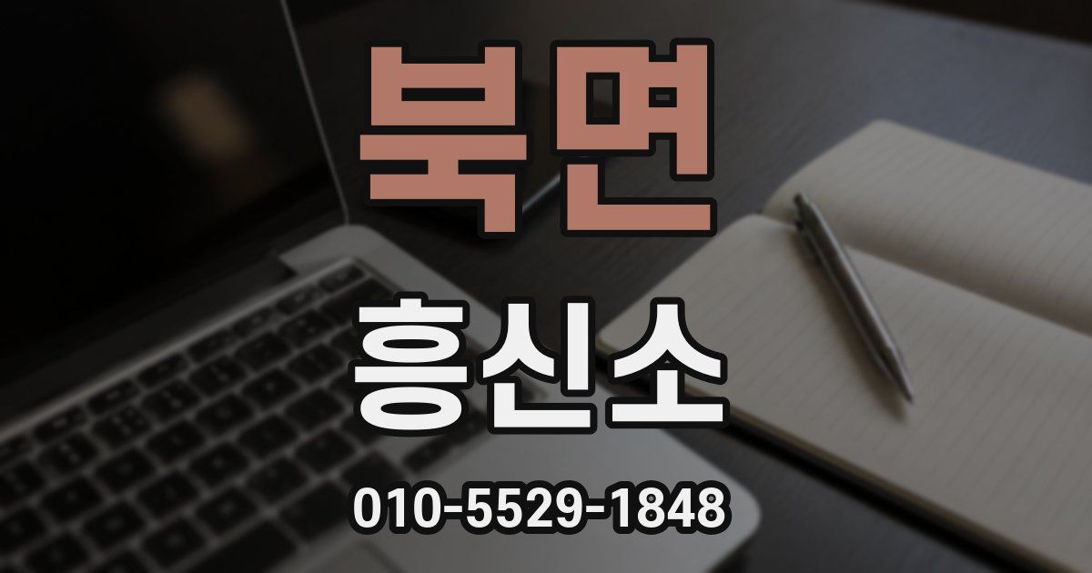 북면 흥신소