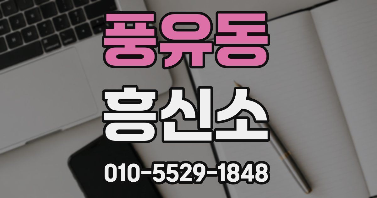 풍유동 흥신소