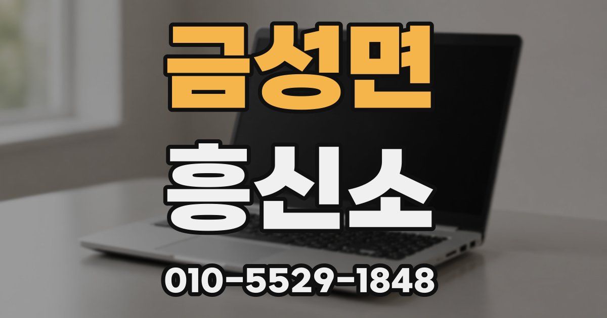 금성면 흥신소