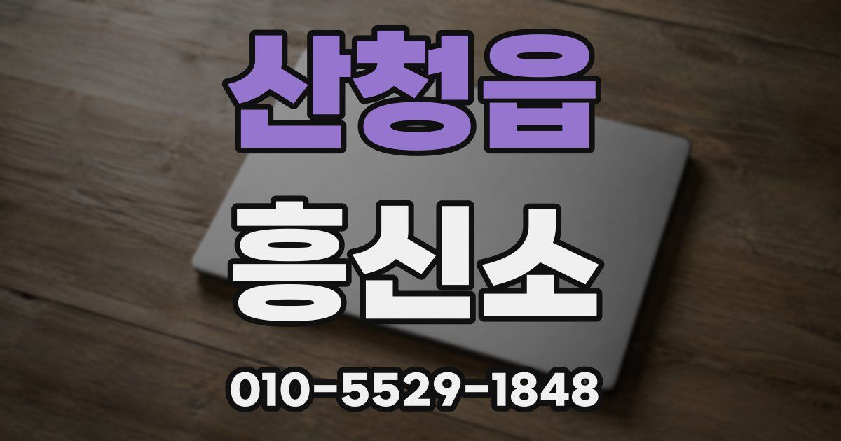 산청읍 흥신소
