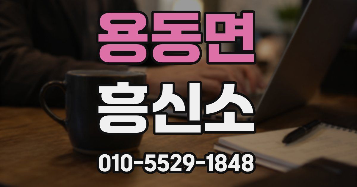 용동면 흥신소