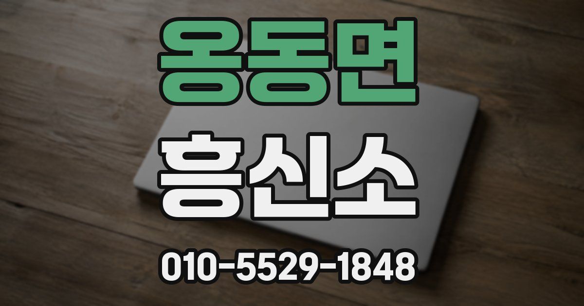 옹동면 흥신소
