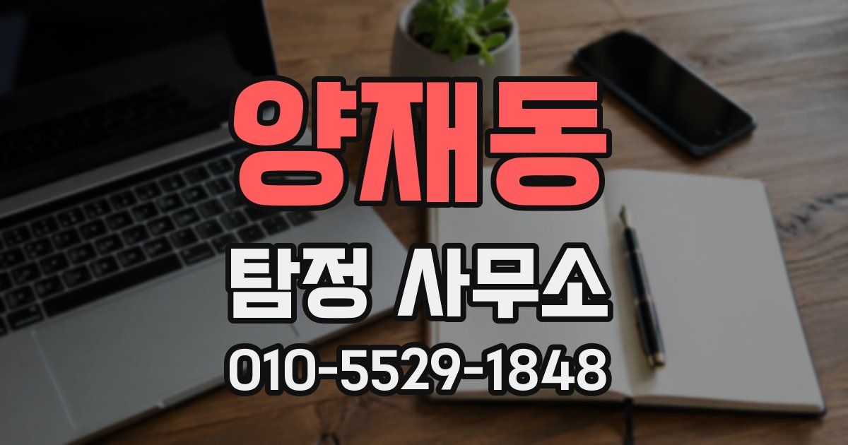 양재동 탐정 사무소