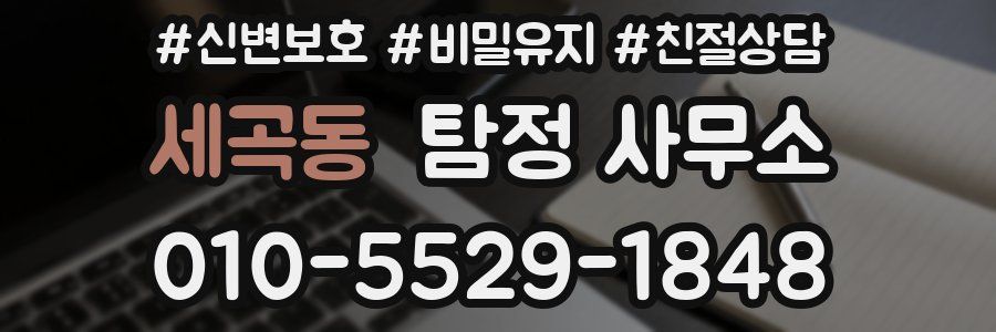 세곡동 탐정 사무소