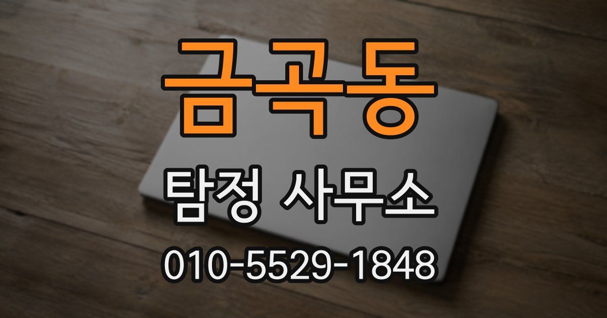 금곡동 탐정 사무소