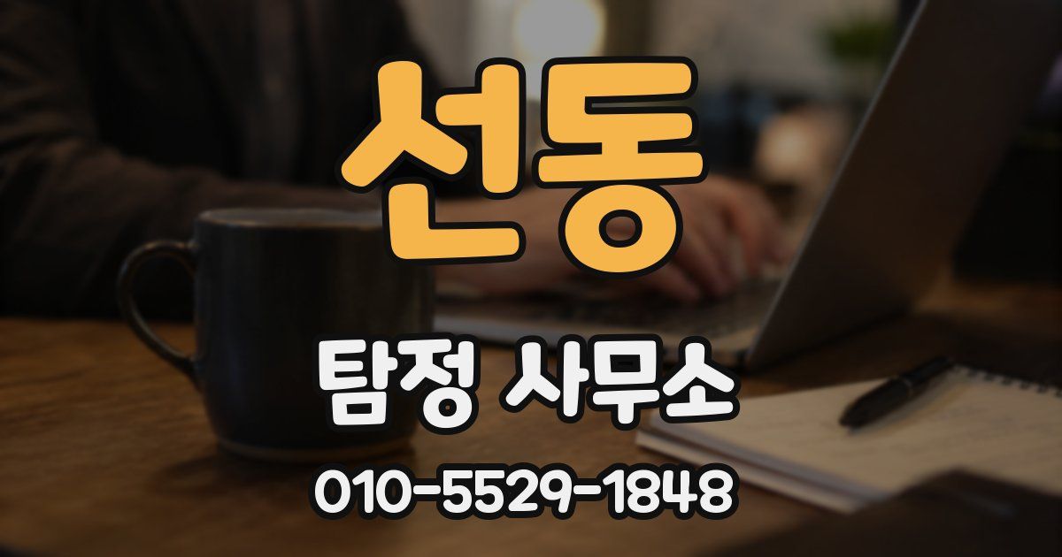 선동 탐정 사무소