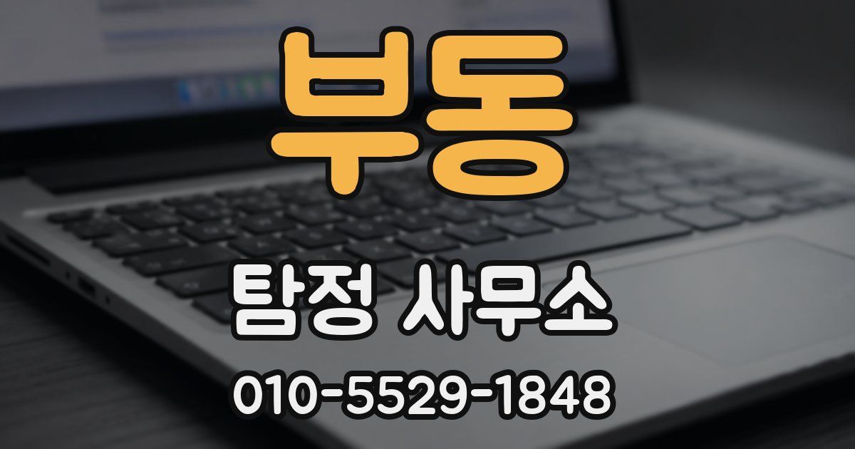 부동 탐정 사무소