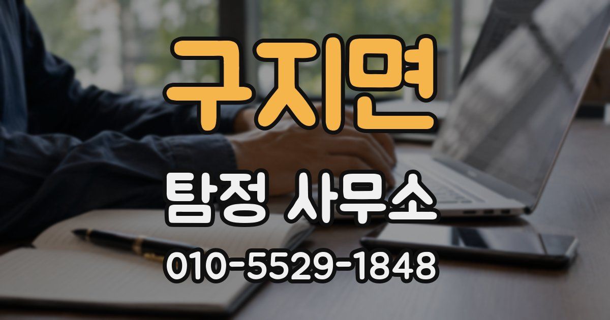 구지면 탐정 사무소