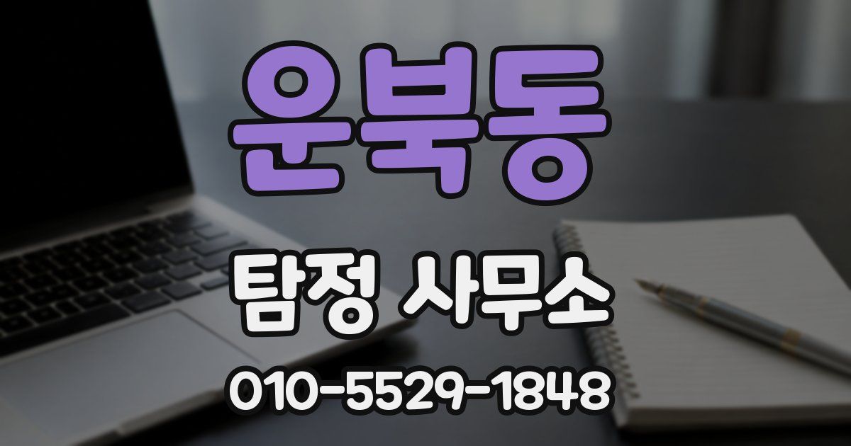 운북동 탐정 사무소