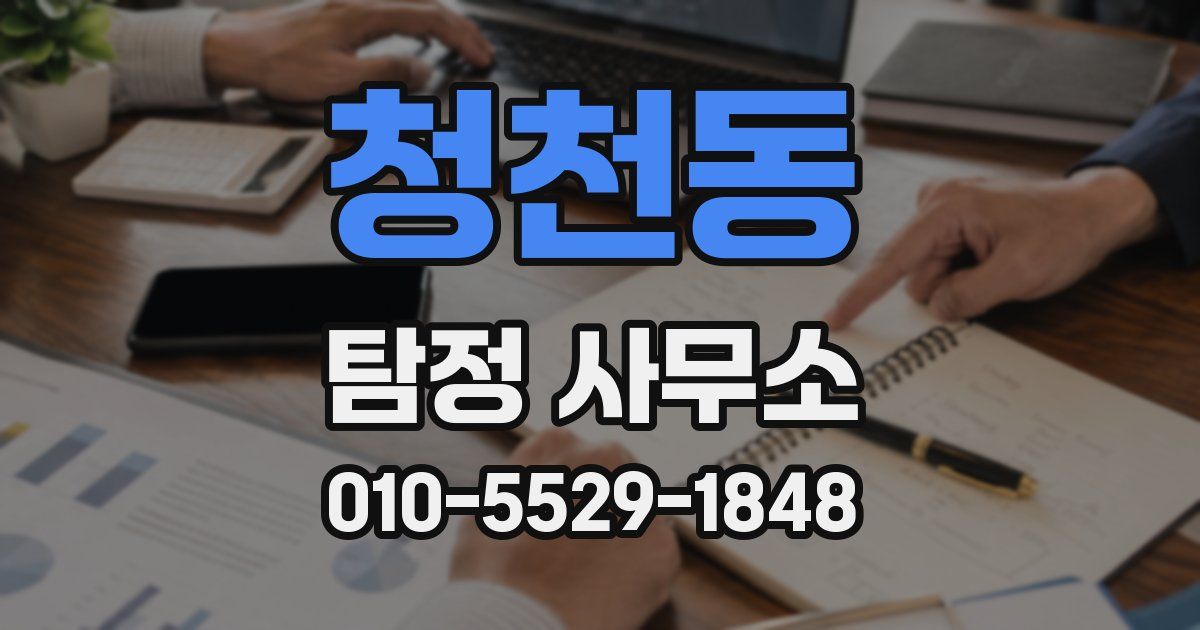 청천동 탐정 사무소