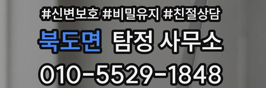 북도면 탐정 사무소
