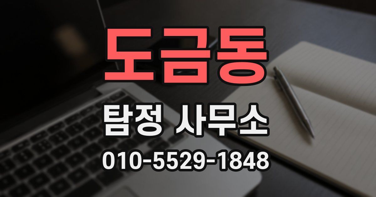 도금동 탐정 사무소