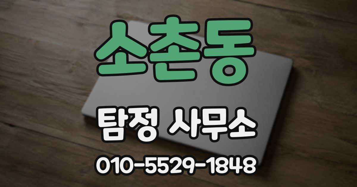 소촌동 탐정 사무소