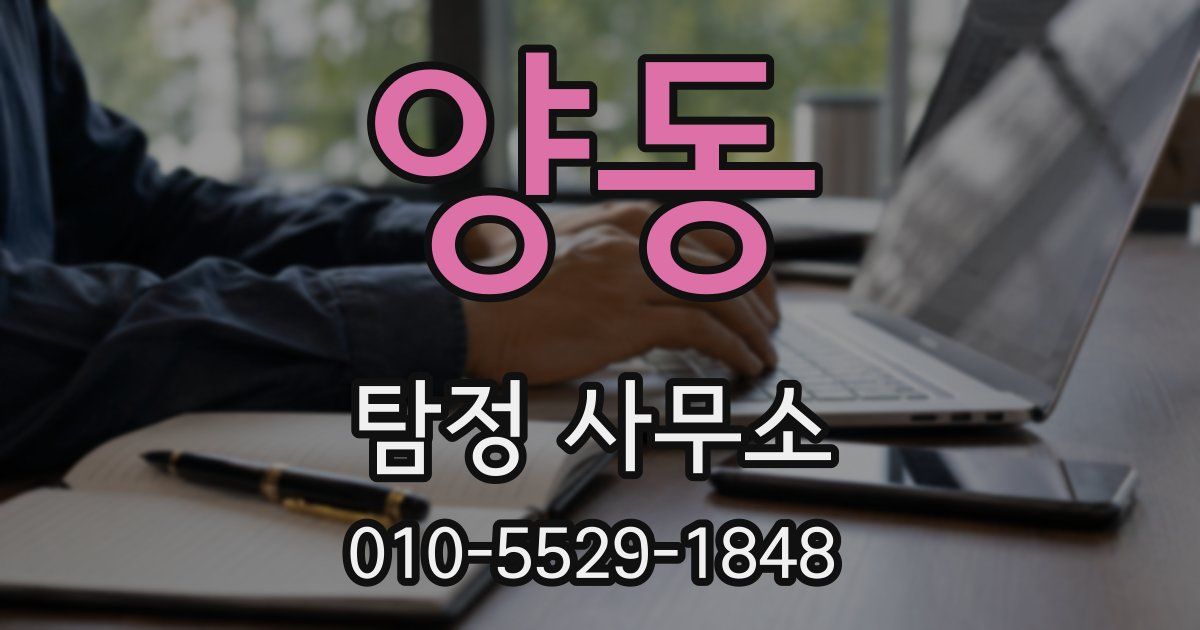 양동 탐정 사무소