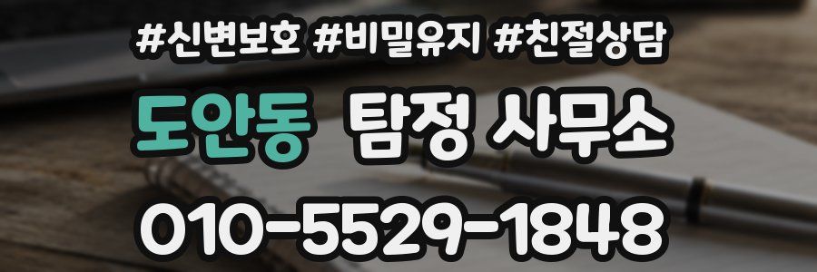 도안동 탐정 사무소