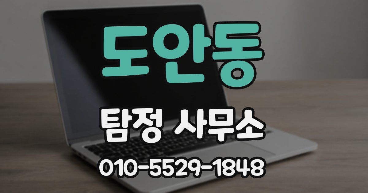도안동 탐정 사무소