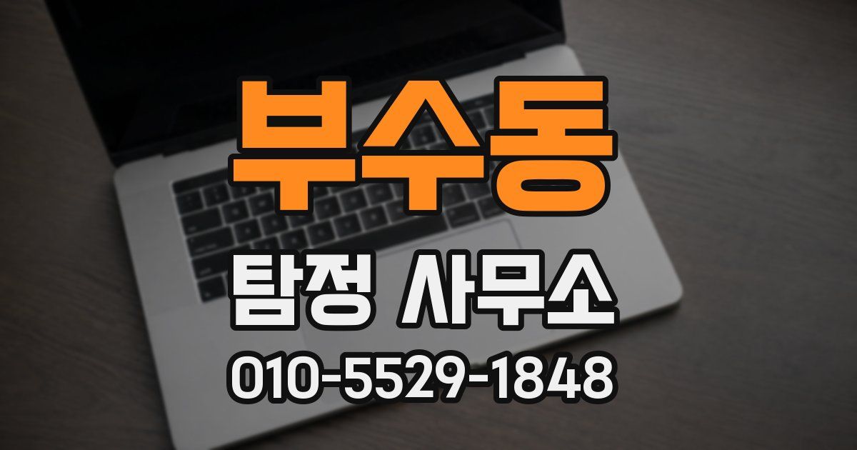 부수동 탐정 사무소