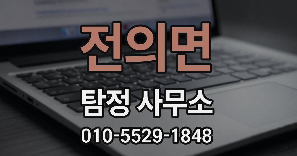전의면 탐정 사무소
