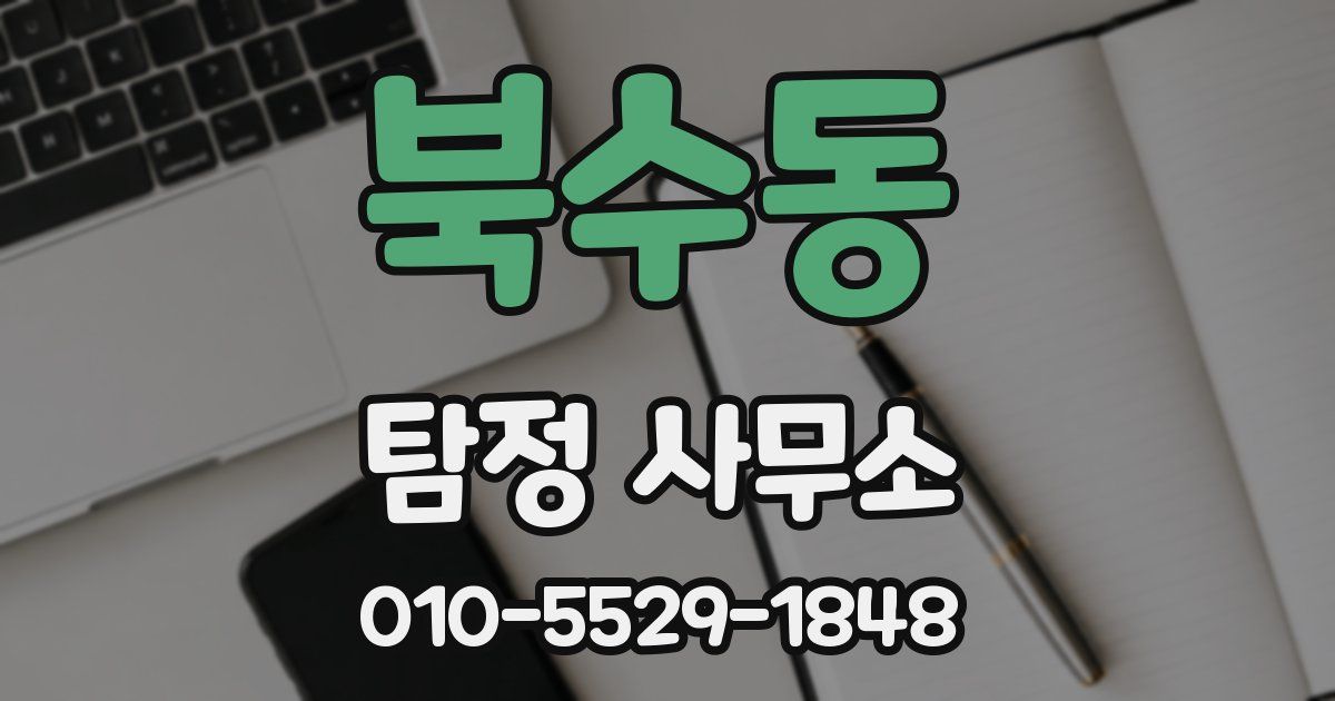 북수동 탐정 사무소