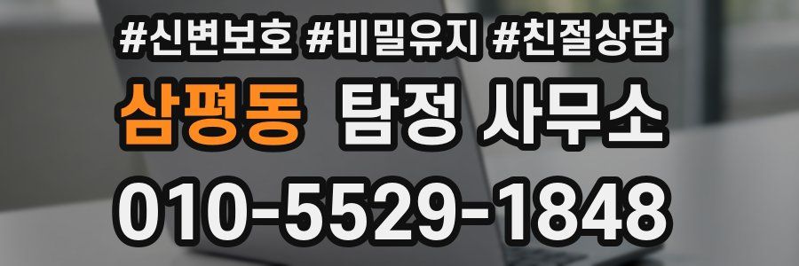삼평동 탐정 사무소