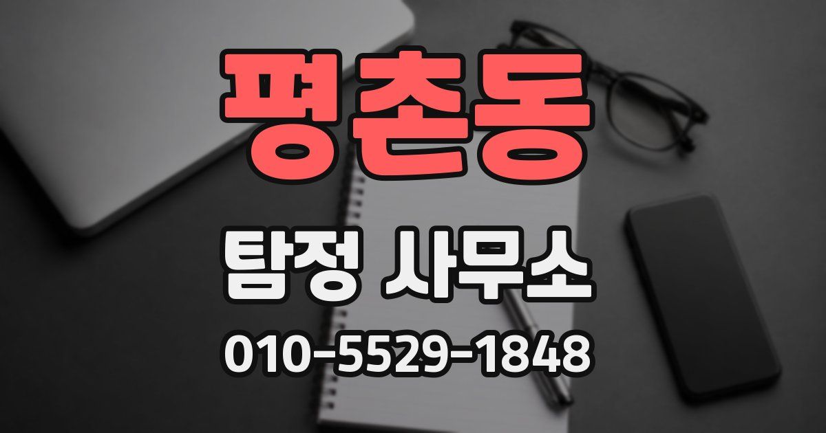평촌동 탐정 사무소