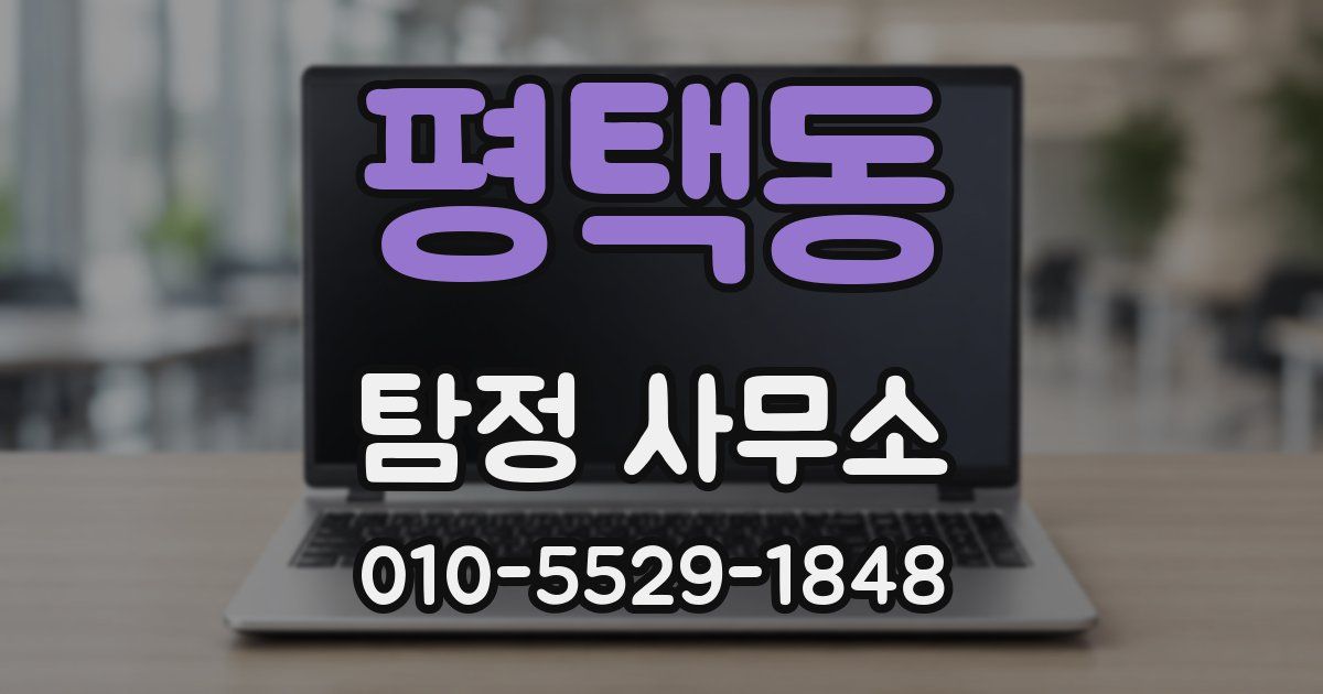 평택동 탐정 사무소