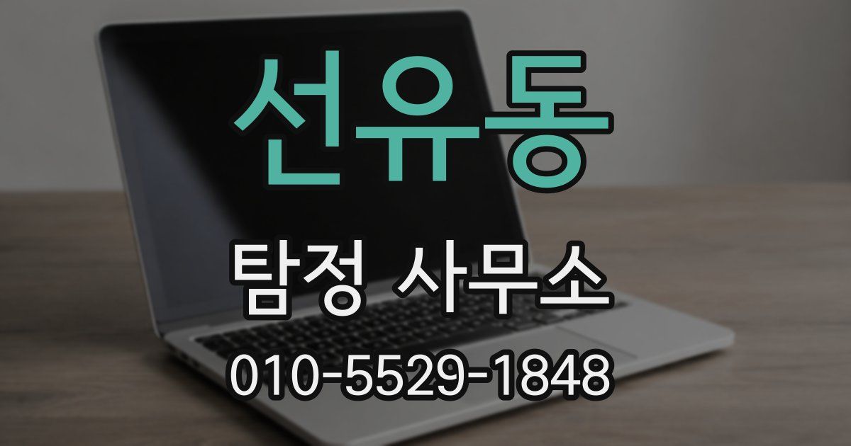 선유동 탐정 사무소