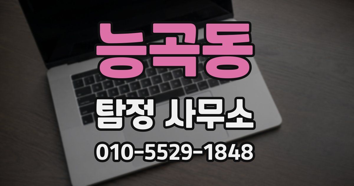 능곡동 탐정 사무소
