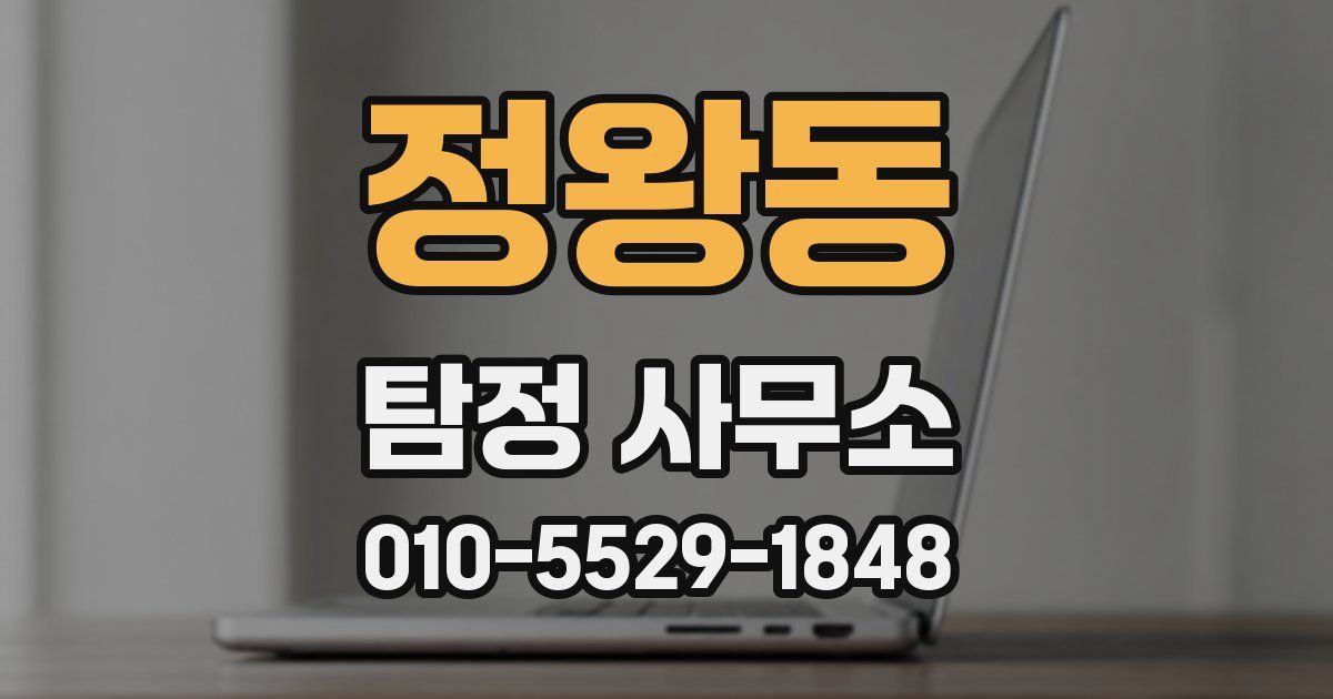정왕동 탐정 사무소