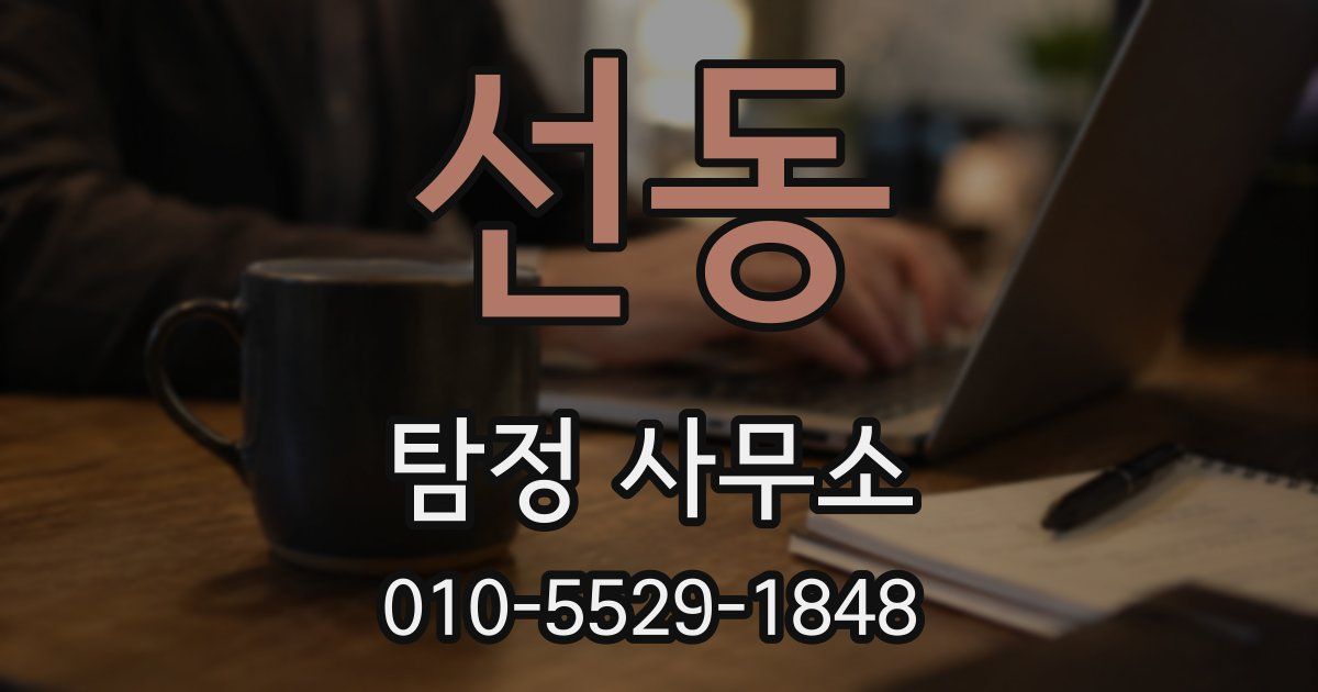 선동 탐정 사무소