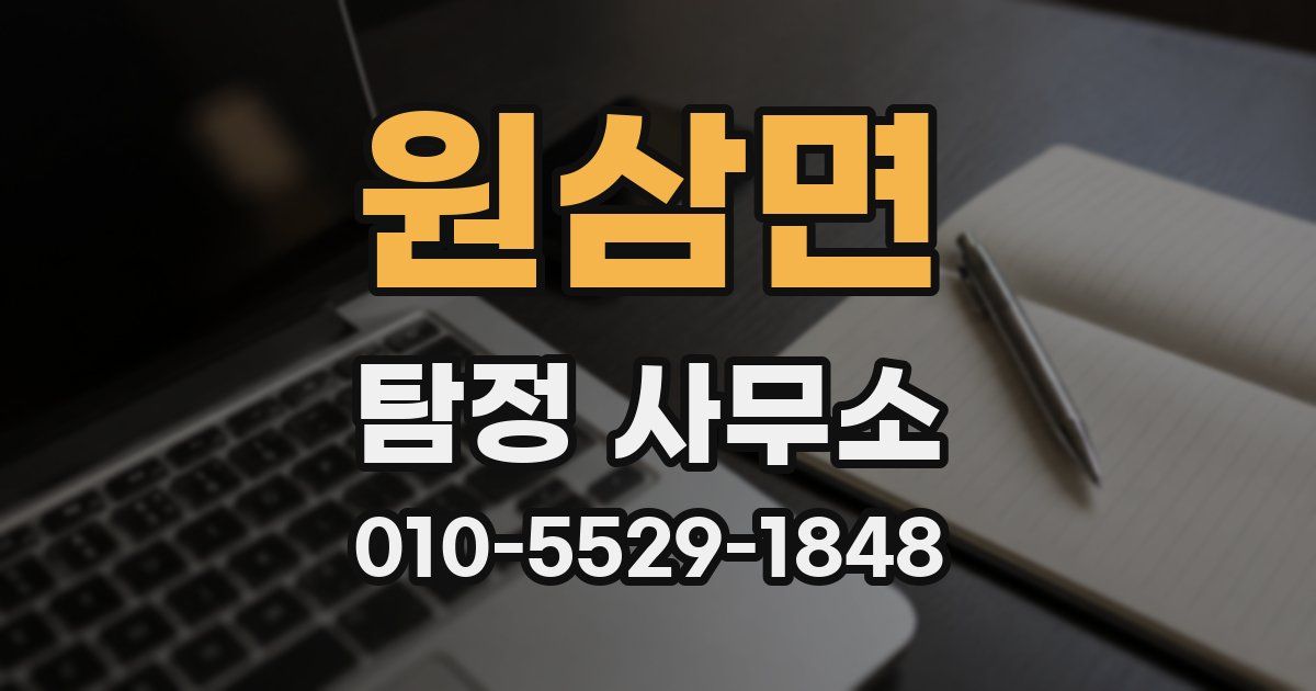 원삼면 탐정 사무소