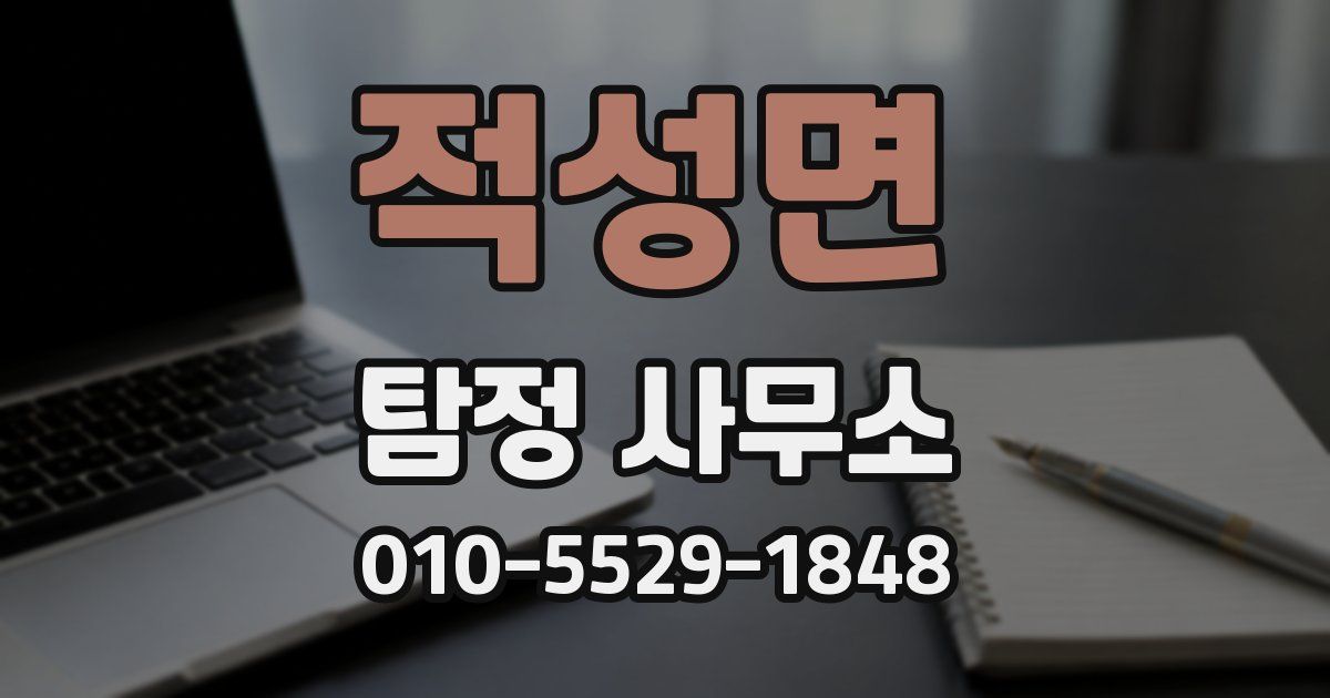 적성면 탐정 사무소