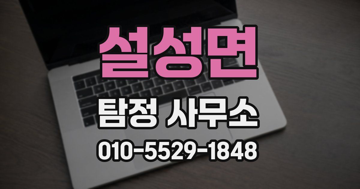 설성면 탐정 사무소
