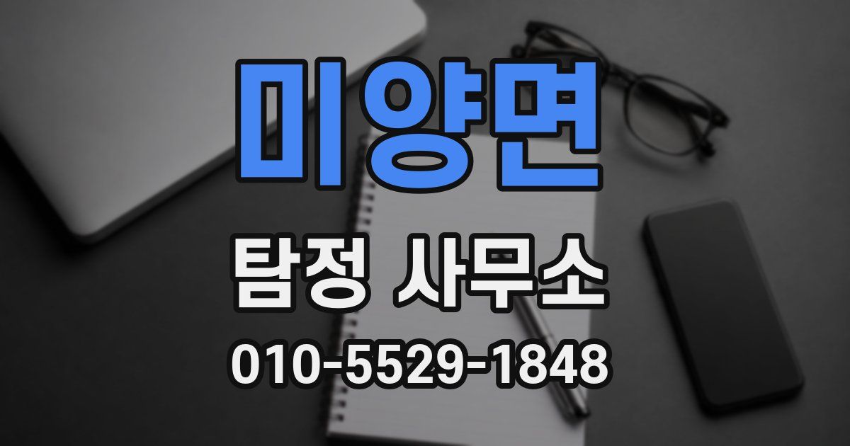 미양면 탐정 사무소