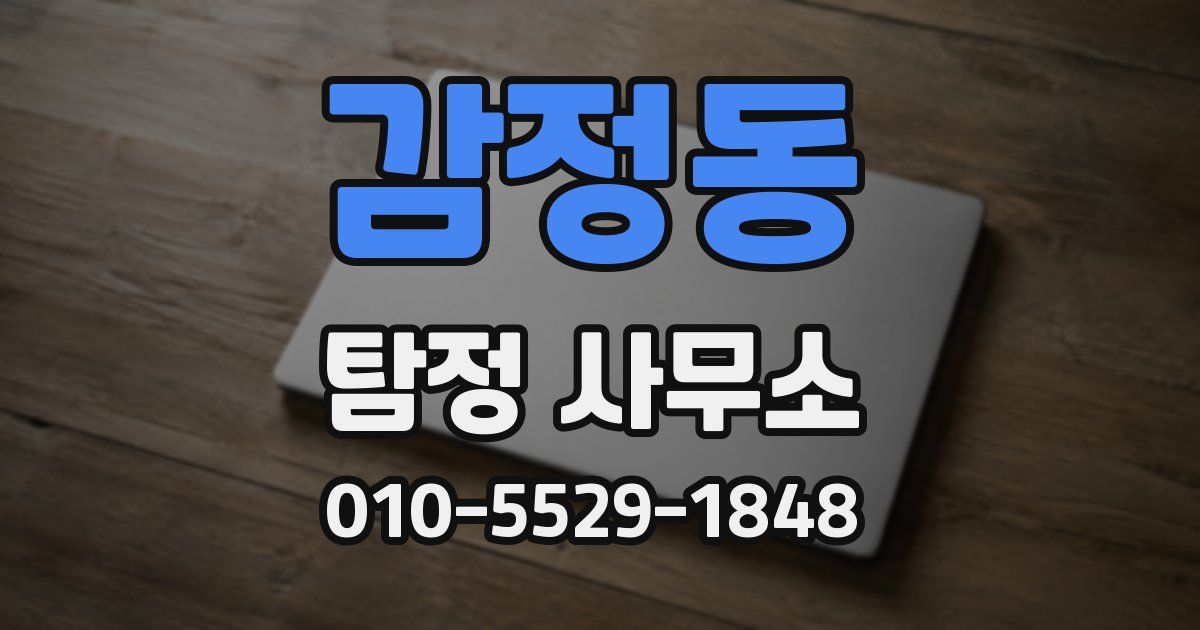 감정동 탐정 사무소