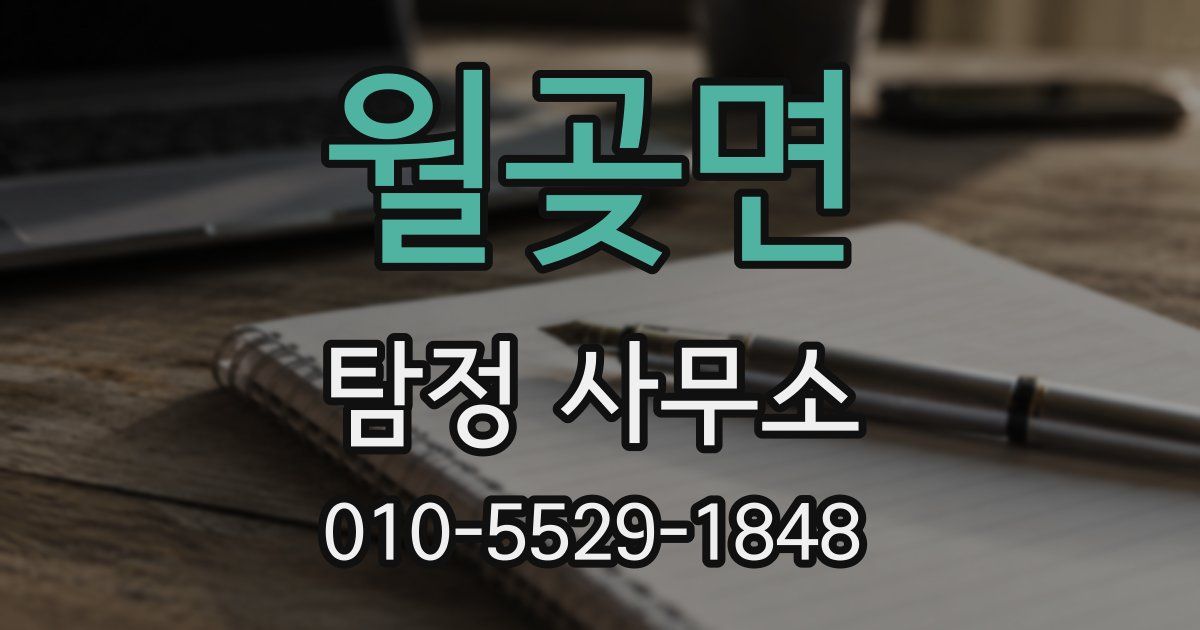 월곶면 탐정 사무소